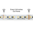 4M(13.1ft) Color changing LED Strip 5050, 24V 5.5(w/ft) 96(LEDs/m) RGB+3.2K - ledlightsandparts