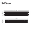 ANTORN 3V24S100D Constant Voltage LED Driver 0-10V Dimmable 347V Universal Input Voltage 4A 24V 100W - ledlightsandparts