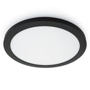 11 inch Round Surface Mount Downlight with Changeable Color Temperature (3CCT)-Black Matt Trim Cover - ledlightsandparts