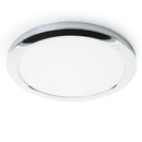 11 inch Round Surface Mount Downlight with Changeable Color Temperature (3CCT)-Polished Chrome Trim Cover - ledlightsandparts