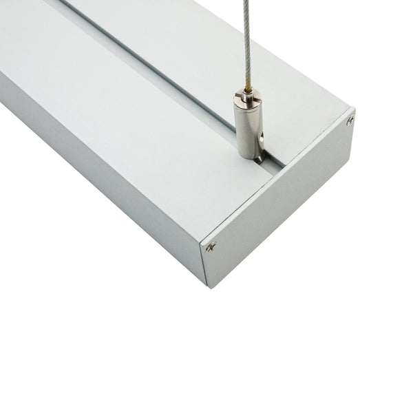 Type 26 Linear Architectural Light Fixture Profile for Recessed Ceiling or Suspension Lighting-3 Meters (118 inches) - ledlightsandparts