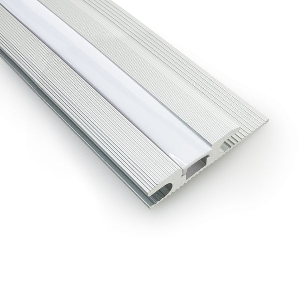 Type 40B Multi Floor Aluminum Transition Strip LED Light Fixture Profile-3 Meters (118 inches) - ledlightsandparts