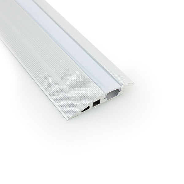 Type 40C Multi Floor Aluminum Transition Strip LED Light Fixture Profile-3 Meters (118 inches) - ledlightsandparts