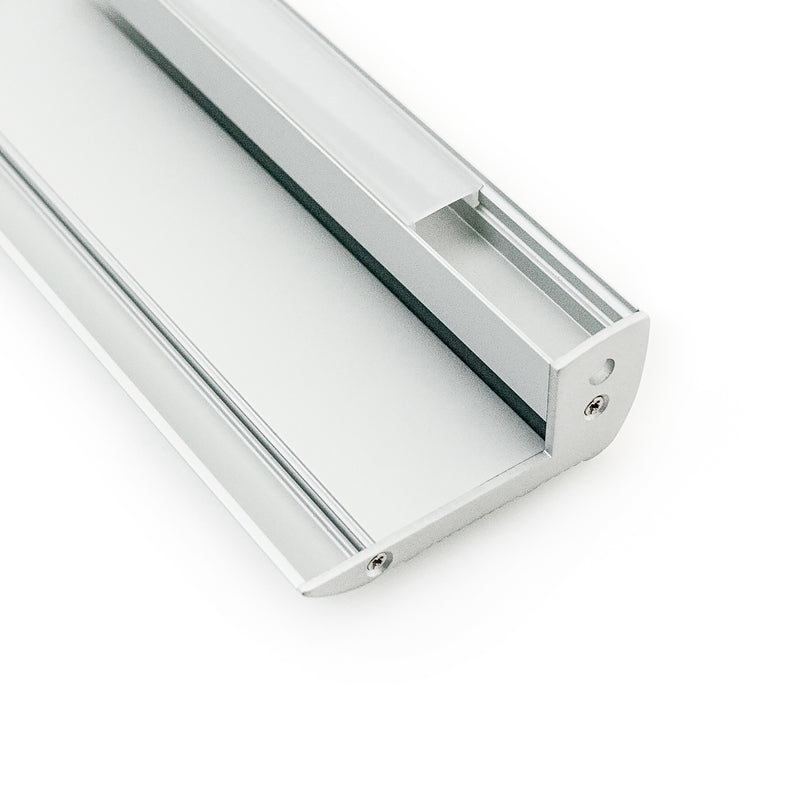 Type 29, Step Edge Linear Architectural LED Aluminum channel VBD-CH-ST2, 3Meters (118inches) - ledlightsandparts