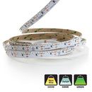 5M(16.4ft) Side Emitting Indoor LED Strip 315, 12V 3(w/ft) 329-402(Lm/ft) 120(LEDs/m) CCT(3K, 5K, Green) - ledlightsandparts