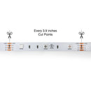 10M(32.8ft) Color Changing LED Strips 5050, 12V 2(w/ft) 30(LEDs/m) 2600-3000MCD RGB - ledlightsandparts