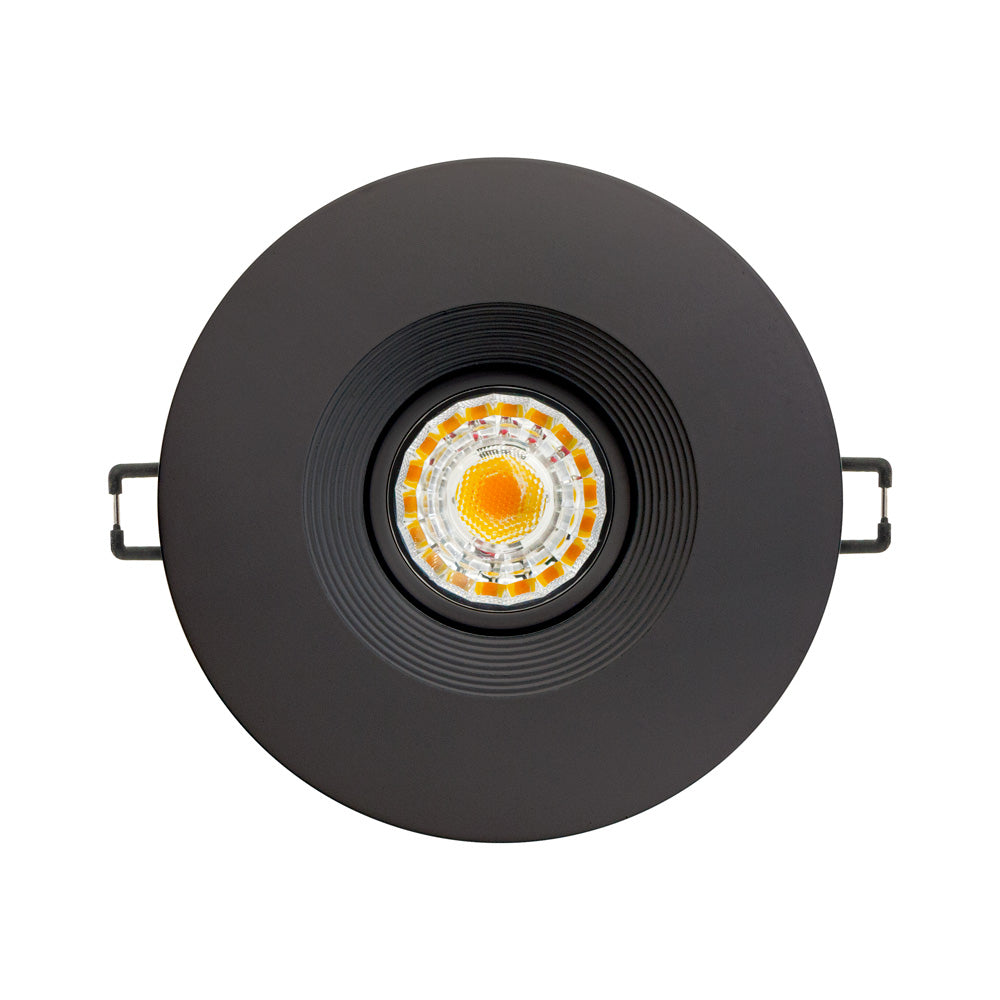 4 inch Round Recessed Light Gimbal with Selectable Color