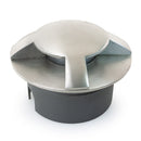 UL-D004-0800-B 4.5 Inch Dia Recessed LED In Ground Driveway light 24V 8W-Warm White - ledlightsandparts