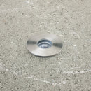 UL-1022-0300-A Flat Round 2Inch Dia Recessed LED In Ground Up-Light, 12-24V 3W 43° Beam - ledlightsandparts