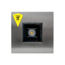 UL-1020-0500-A 2.5Inch Square Inground Up light, 24V 5W 48° lens - ledlightsandparts