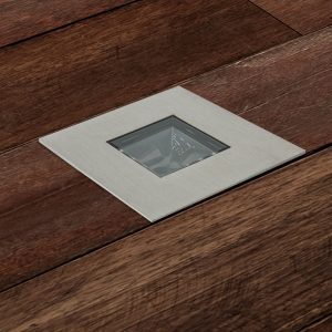 UL-1020-0500-A 2.5Inch Square Inground Up light, 24V 5W 48° Reflector - ledlightsandparts