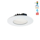4 inch Round Multiple Application Downlight LED-S8W-5CCTWH-MT, (5CCT) 120V 8W White - ledlightsandparts