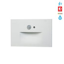 LSD033KWH LED Step Light with PIR Motion Sensor and Dusk to Dawn Photocell Horizontal, 120V 3W - ledlightsandparts