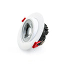 4 inch Round Recessed Gimbal Light Adjustable Canless AD-LED-4-S12W-5CCTWH-EY, (5CCT) 120V 12W - ledlightsandparts