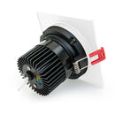 3.5 inch Regressed Square Gimbal AD-35S12W-5CCTWH-REY-SQ, (5CCT) 120V 12W - ledlightsandparts