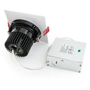 3.5 inch Regressed Square Gimbal AD-35S12W-5CCTWH-REY-SQ, 120V 12W 5CCT(2.7K, 3K, 3.5K, 4K, 5K), Lights and parts