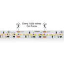 5M(16.4ft) Adjustable color temperature, Dim to Warm LED Strip, 24V 5(w/ft) 815-1018(Lm/ft) 336(LEDs/m) CCT(1.8K-4.2K Adjustable) - ledlightsandparts