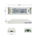 OTM-TDJ20-24 Constant Voltage LED Driver, 24V 0.83A 20W - ledlightsandparts