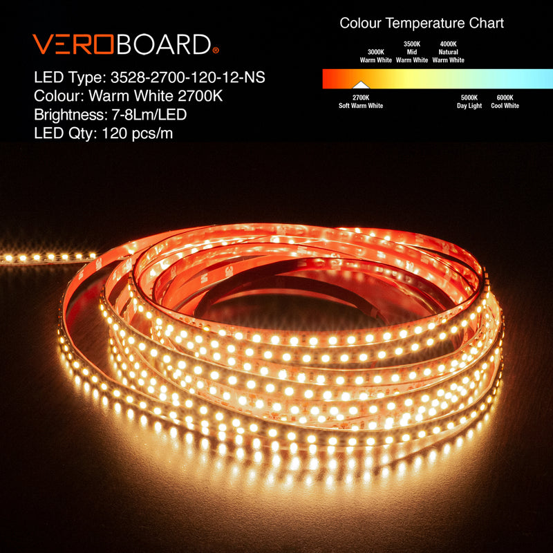 10M(32.8ft) Indoor LED Strip 35285, 12V 2.7(w/ft) CCT(27K, 30K, 35K, 40K, 50K) led ribbon, led tape, color temperature Canada, British Columbia, North America.