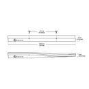 5M(16.4ft) LED Neon light Strip VBDFS-R Neon-4MM-168 LED/m, Red color Dimmable Silicone Waterproof Casing Side Emitting. - ledlightsandparts