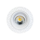 3 inch Round Trimless Downlight Gimbal LED-3-S8W-L5CCTWH-T, (5CCT) 120V 8W - ledlightsandparts