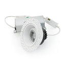 3 inch Round Trimless Downlight Gimbal LED-3-S8W-L5CCTWH-T, (5CCT) 120V 8W - ledlightsandparts