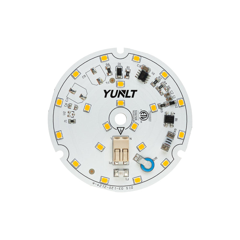 3 inch Round Disc LED Module, 120V 10W 3000K(Warm White)