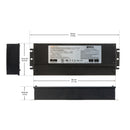 5 in 1 Dimming-Trica/Phase/MLV/ELV/0-10V LED Driver VBD-012-300C2DM5i1(Class2 5x60W) - ledlightsandparts