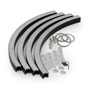 Type 47 Round Black hanging Aluminum LED Strip 127cm (50in) - ledlightsandparts