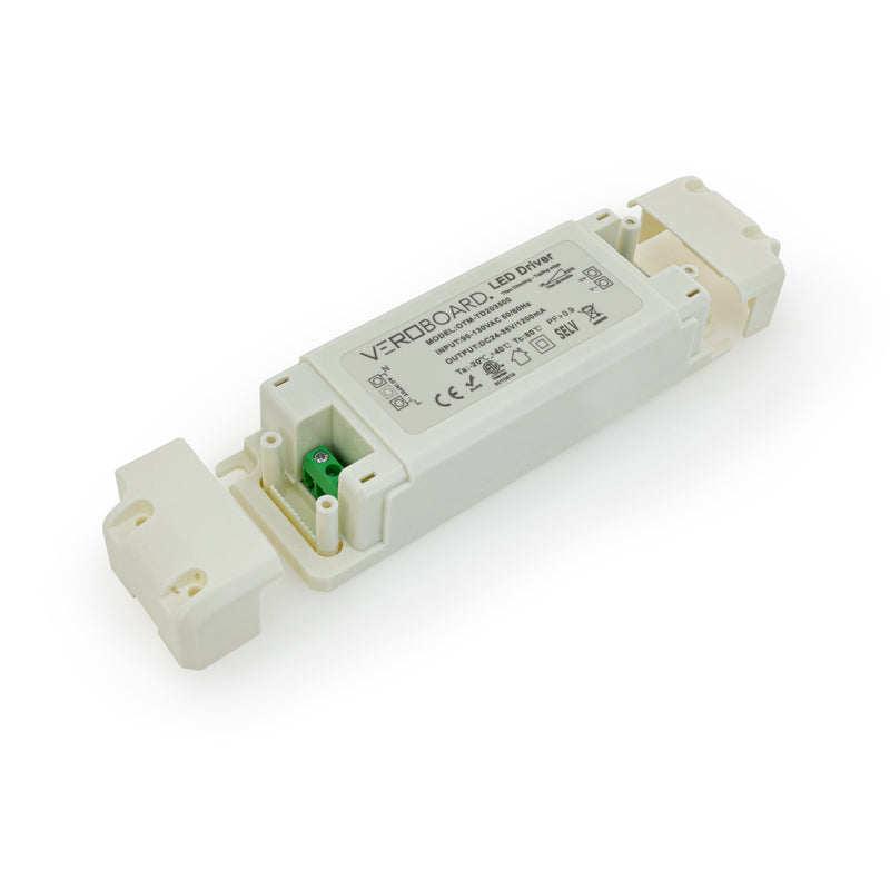 OTM-TD203500-1200-38 Constant Current LED Driver, 1200mA 24-36V 38W Dimmable - ledlightsandparts
