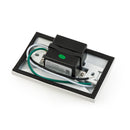 ST0130KWH LED Step Light Horizontal White, 120V 5W 3000K(Warm White) - ledlightsandparts