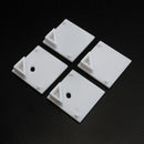 Type 34C Corner Mount Aluminum SQ Diffuser LED Strip Light Fixture Profile-3 Meters (118 inches) - ledlightsandparts