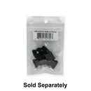 Type 12 Black 5/8 inches Deep Aluminum LED Strip U Channel Surface Mount LED Extrusion-3 Meters (118 inches) - ledlightsandparts