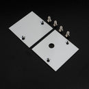 Type 99, Deep Recessed LED Aluminum channel for Drywall(Plaster-In), 3Meters (118 inches)