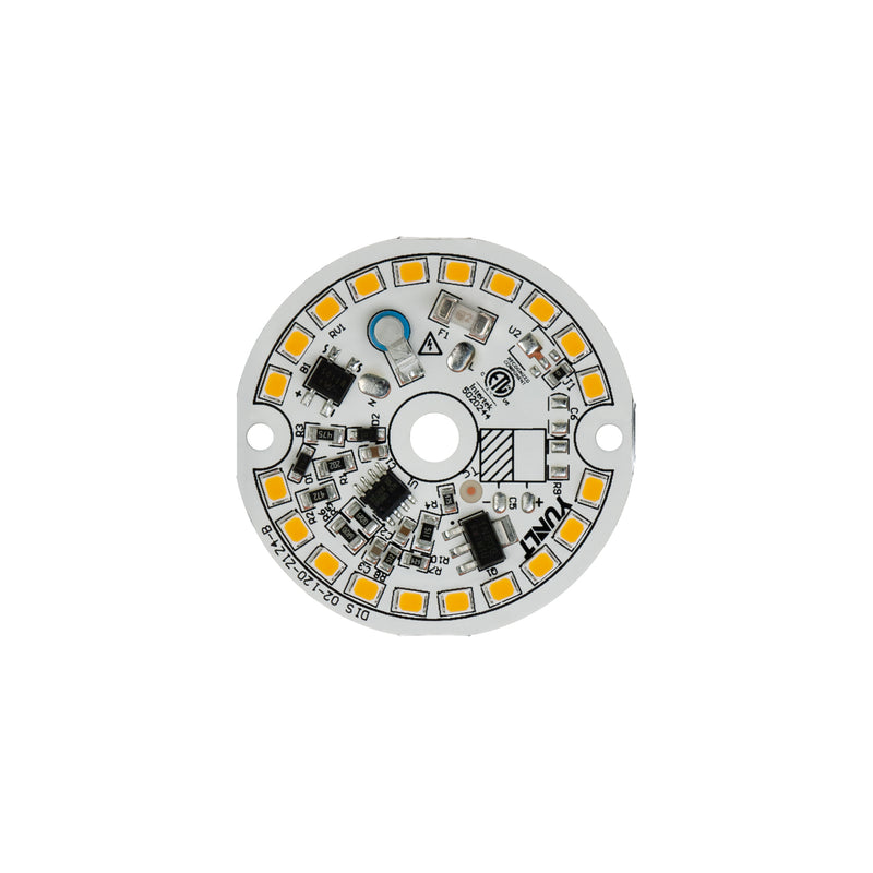 2 inch Round Disc ZEGA LED Module Engine, 120V 15W 3000K(Warm White)