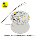 3 inch Round Disc LED Module DIS 03-005W-930-120-S3-Z1A, 120V 5W 3000K(Warm White), lightsandparts