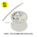 3 inch Round Disc LED Module DIS 03-008W-930-120-S3-Z1A, 120V 8W 3000K(Warm White), lightsandparts