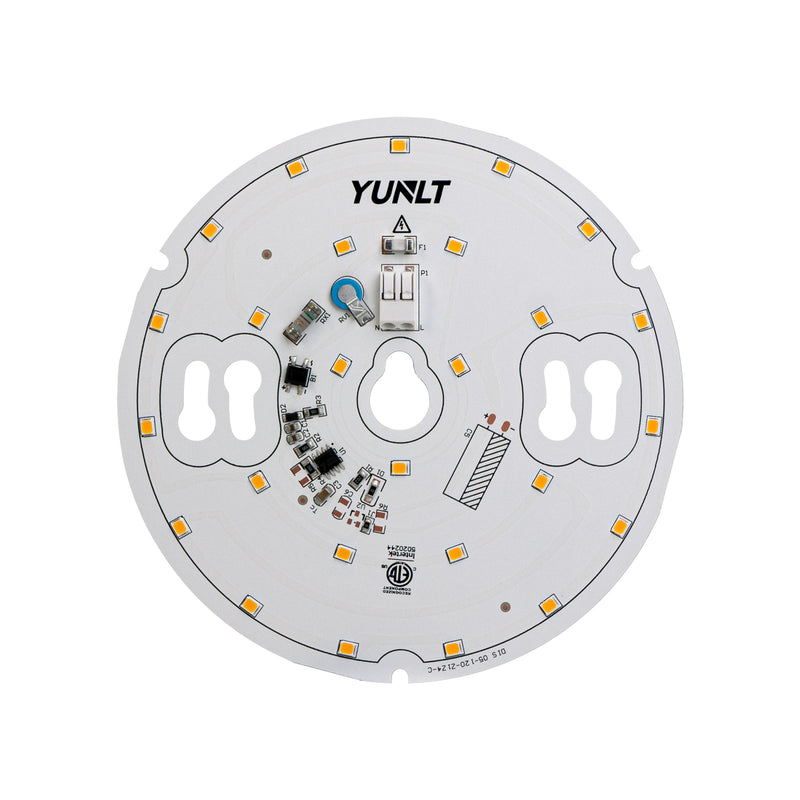 5 inch Round Disc LED Module DIS 05-008W-930-120-S3-Z1A (DIS 03-600-930-120-S3), 120V 8W 3000K(Warm White), lightsandparts