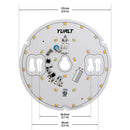 5 inch Round Disc LED Module DIS 05-008W-930-120-S3-Z1A (DIS 03-600-930-120-S3), 120V 8W 3000K(Warm White), lightsandparts