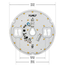 5 inch Round Disc LED Module DIS 05-010W-930-120-S3-Z1A, 120V 10W 3000K(Warm White), lightsandparts