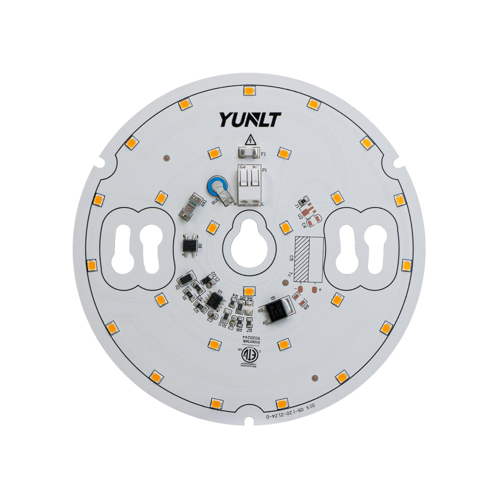 5 inch Round Disc LED Module, 120V 15W 3000K(Warm White)