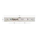 9 inch Linear LED Module Driverless Engine LIN 09-012W-930-120-S3-Z1B, 120V 12W 3000K(Warm White), lightsandparts