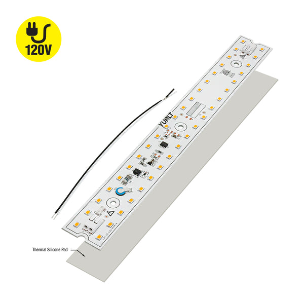 10 inch Linear LED Module Driverless Engine LIN 10-010W-930-120-S3-Z1A, 120V 10W 3000K(Warm White), lightsandparts