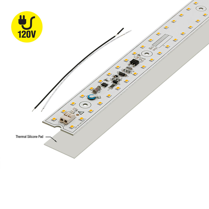 22 inch Linear LED Module LIN-22-030W-930-120-S3-Z1B, 120V 30W 3000K(Warm White), lightsandparts