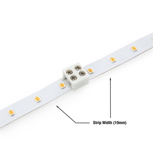 10mm LED Strip to Strip Quick Screw connector, VBD-CON-SC10MM-SS (Pack of 3)