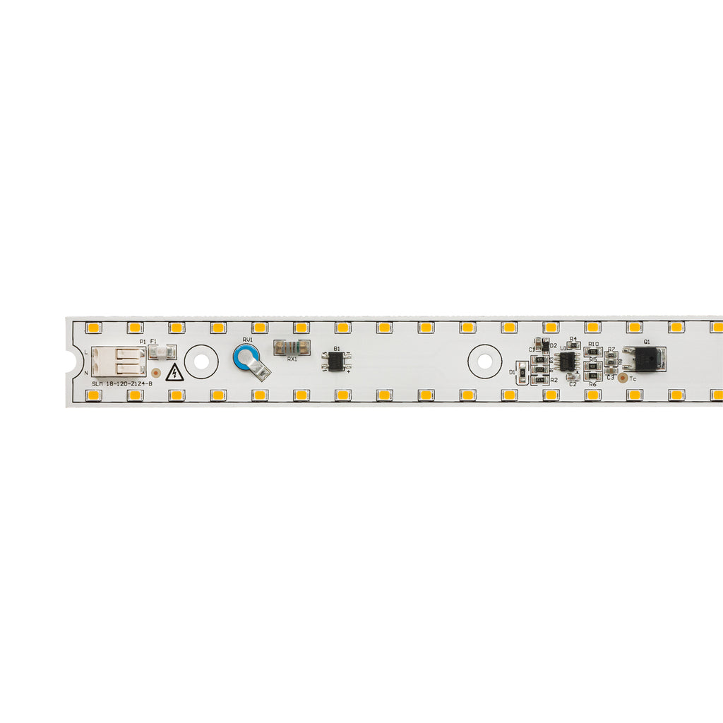 18 inch Slim LED Module Driverless Engine, 120V 15W 3000K(Warm White)