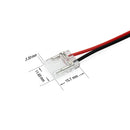 10mm Beetle LED Strip to Wire connector, BC-10MM-1S1W