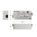 Constant Current Driver PUP20A-1WMC-700 Selectable, 100VAC-240VAC 350 to 700mA - ledlightsandparts