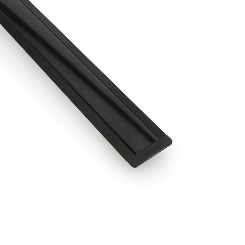 Type 11 Black, Recessed Linear Architectural Light Fixture Profile VBD-CH-RS5B, 3Meters (118inches)