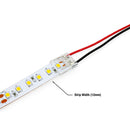 12mm Beetle LED Strip to Wire Connectors, BC-12MM-1S1W